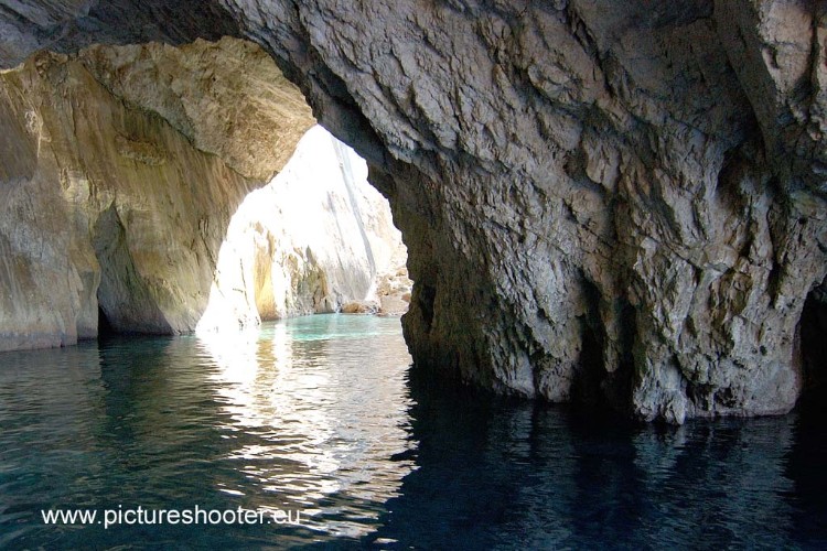 Blaue Grotte Antipaxos